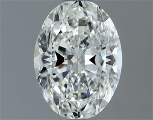 Picture of Natural Diamond 0.80 Carats, Oval with  Cut, G Color, VVS1 Clarity and Certified by GIA
