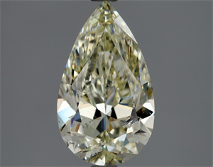 Foto Diamante Natural 2.01 quilates, De pera , Color L, claridad SI2 y certificado HRD de
