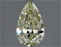 Natural Diamond 2.01 Carats, Pear with  Cut, L Color, SI2 Clarity and Certified by HRD