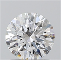 Diamante Natural 1.00 quilates, Redondo , Color D, claridad SI1 y certificado GIA