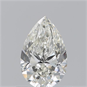 Diamante Natural 0.70 quilates, De pera , Color I, claridad VVS1 y certificado GIA