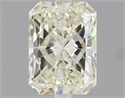 Natural Diamond 1.00 Carats, Radiant with  Cut, J Color, VVS2 Clarity and Certified by IGI