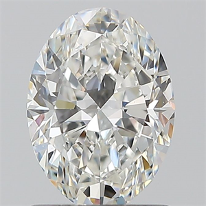 Foto Diamante Natural 1.01 quilates, Ovalado , Color F, claridad VS2 y certificado GIA de