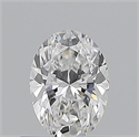 Diamante Natural 0.54 quilates, Ovalado , Color D, claridad IF y certificado GIA