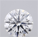 Del inventario de diamantes de laboratorio, 0.86 quilates, Redondo , Color D, claridad VVS2 y certificado IGI
