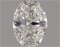 Natural Diamond 0.52 Carats, Oval with  Cut, G Color, VVS1 Clarity and Certified by GIA
