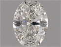 Natural Diamond 0.52 Carats, Oval with  Cut, G Color, VVS1 Clarity and Certified by GIA