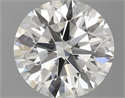 Diamante Natural 0.83 quilates, Redondo , Color H, claridad VS2 y certificado GIA