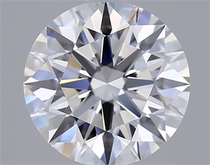 Picture of Lab Grown Diamond 2.05 Carats, Round with Excellent Cut, E Color, VVS1 Clarity and Certified by GIA