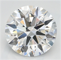 Lab Grown Diamond 3.15 Carats, Round with Ideal Cut, D Color, IF Clarity and Certified by IGI