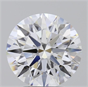 Del inventario de diamantes de laboratorio, 3.02 quilates, Redondo , Color D, claridad VVS1 y certificado IGI