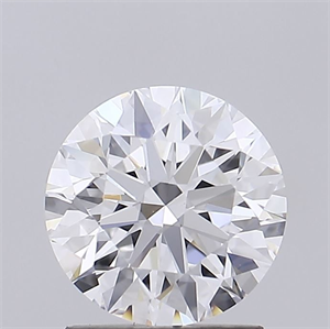 Picture of Lab Grown Diamond 1.51 Carats, Round with Ideal Cut, D Color, VVS2 Clarity and Certified by IGI