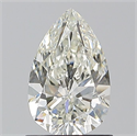 Natural Diamond 1.01 Carats, Pear with  Cut, H Color, VVS2 Clarity and Certified by IGI