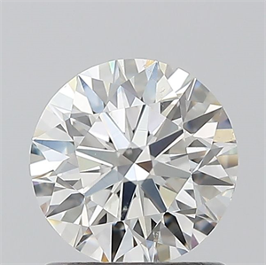 Picture of Natural Diamond 1.00 Carats, Round with Excellent Cut, H Color, SI1 Clarity and Certified by GIA