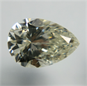 Natural Diamond 1.01 Carats, Pear with  Cut, K Color, SI2 Clarity and Certified by IGI