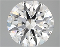 Del inventario de diamantes de laboratorio, 1.02 quilates, Redondo , Color E, claridad VS2 y certificado IGI
