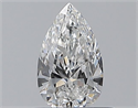 Natural Diamond 0.47 Carats, Pear with  Cut, F Color, VS1 Clarity and Certified by GIA