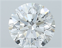 Natural Diamond 1.50 Carats, Round with Excellent Cut, F Color, VVS2 Clarity and Certified by GIA