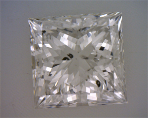 Foto Diamante Natural 1.50 quilates, Princesa , Color G, claridad SI2 y certificado GIA de