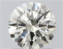 Diamante Natural 1.22 quilates, Redondo , Color J, claridad VS1 y certificado IGI