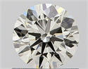Diamante Natural 0.71 quilates, Redondo , Color L, claridad SI1 y certificado GIA