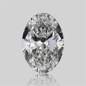 Picture of Natural Diamond 0.47 Carats, Oval with  Cut, G Color, SI1 Clarity and Certified by GIA