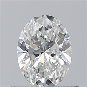 Picture of Natural Diamond 0.52 Carats, Oval with  Cut, F Color, VS2 Clarity and Certified by GIA