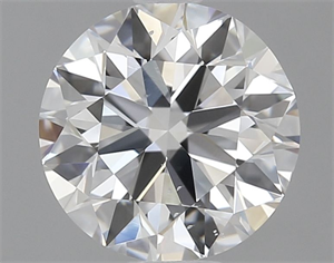 Picture of Natural Diamond 0.90 Carats, Round with Excellent Cut, D Color, SI1 Clarity and Certified by GIA