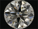 Natural Diamond 0.80 Carats, Round with Excellent Cut, N Color, SI2 Clarity and Certified by GIA