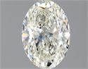 Natural Diamond 1.50 Carats, Oval with  Cut, J Color, VVS1 Clarity and Certified by GIA