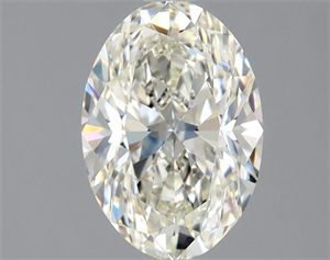Picture of Natural Diamond 1.50 Carats, Oval with  Cut, J Color, VVS1 Clarity and Certified by GIA