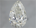 Diamante Natural 0.50 quilates, De pera , Color H, claridad SI1 y certificado IGI