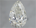 Diamante Natural 0.50 quilates, De pera , Color H, claridad SI1 y certificado IGI
