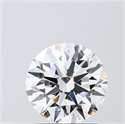 Lab Grown Diamond 1.52 Carats, Round with Ideal Cut, F Color, VVS2 Clarity and Certified by IGI