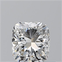 Natural Diamond 0.50 Carats, Cushion with  Cut, G Color, VVS1 Clarity and Certified by GIA