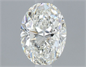 Diamante Natural 0.50 quilates, Ovalado , Color H, claridad VVS2 y certificado GIA