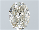 Diamante Natural 2.01 quilates, Ovalado , Color L, claridad SI2 y certificado GIA