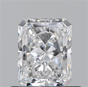 Picture of Natural Diamond 0.70 Carats, Radiant with  Cut, E Color, IF Clarity and Certified by GIA