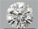 Diamante Natural 0.50 quilates, Redondo , Color H, claridad VVS1 y certificado GIA