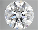 Diamante Natural 1.84 quilates, Redondo , Color F, claridad VVS2 y certificado GIA