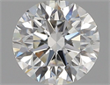 Natural Diamond 0.70 Carats, Round with Excellent Cut, G Color, VVS1 Clarity and Certified by GIA