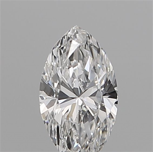 Picture of Natural Diamond 0.11 Carats, Marquise with  Cut, D Color, VS1 Clarity and Certified by IGI