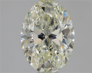 Foto Diamante Natural 1.50 quilates, Ovalado , Color L, claridad SI2 y certificado GIA de