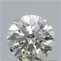 Natural Diamond 0.40 Carats, Round with Excellent Cut, M Color, VVS2 Clarity and Certified by GIA