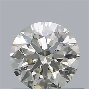 Picture of Natural Diamond 0.40 Carats, Round with Excellent Cut, M Color, VVS2 Clarity and Certified by GIA