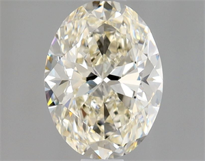 Picture of Natural Diamond 0.90 Carats, Oval with  Cut, K Color, VVS2 Clarity and Certified by GIA