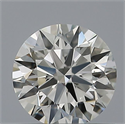 Natural Diamond 0.55 Carats, Round with Excellent Cut, H Color, VS1 Clarity and Certified by IGI
