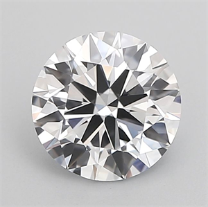 Picture of Lab Grown Diamond 1.03 Carats, Round with Ideal Cut, F Color, VVS1 Clarity and Certified by IGI