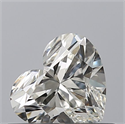 Natural Diamond 0.50 Carats, Heart with  Cut, H Color, VS1 Clarity and Certified by GIA