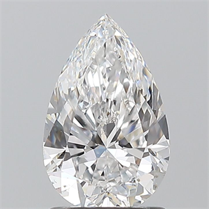 Picture of Natural Diamond 1.20 Carats, Pear with  Cut, E Color, SI2 Clarity and Certified by GIA